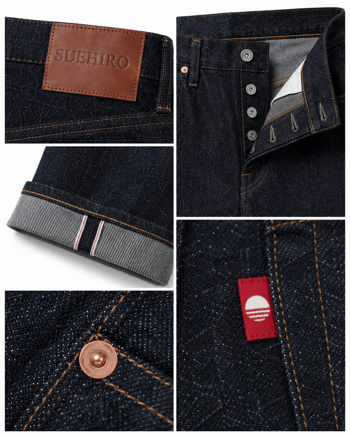 SUEHIRO 001-Straight Selvedge